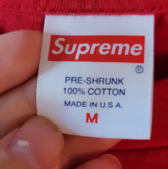 Supreme red Aguila tee - Picture 3 of 3